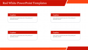 Red White PowerPoint Templates Free and Google Slides