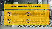 Creative Interior Decoration Presentation PPT Slide