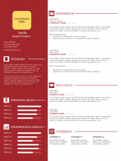Creative CV Google Slides and PowerPoint Templates