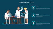 Science Project PPT Template and Google Slides Presentation