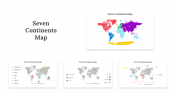 7 Continents Map PowerPoint and Google Slides Templates