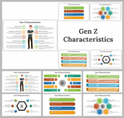 Gen Z Characteristics PowerPoint and Google Slides Themes
