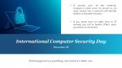 International Computer Security Day PPT and Google Slides