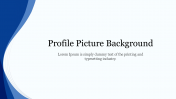 Company Profile Picture Background PowerPoint Template