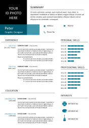 Resume Presentation PowerPoint Template and Google Slides