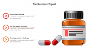 Creative Medication Clipart PPT Presentation Slide