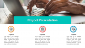 Simple Project Presentation Template Design Slides