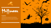 Simple Halloween Background Slide Presentation