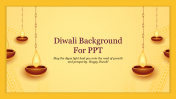 Attractive Diwali Background For PPT Slide Design