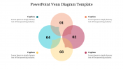Creative PowerPoint Venn Diagram Template 