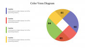 Color Venn Diagram PowerPoint Template Design