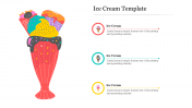 Attractive Ice Cream Template Presentation Design 