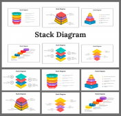 Stack Diagram PowerPoint and Google Slides Templates 
