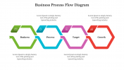 Stunning Business Process Flow Diagram Presentation