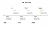 Great Convenient Line Template For PowerPoint Presentation