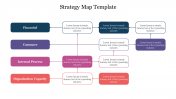 Download customizable Creative Strategy Map Template Slide