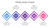 Editable Timeline Template For PowerPoint Presentation