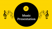Awesome Music Background PowerPoint And Google Slides 