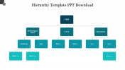 Editable Hierarchy Template PPT Download