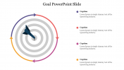 Objective Goal PowerPoint Slide Presentation Template