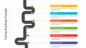Testing Roadmap Example PowerPoint Template & Google Slides