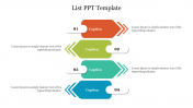 Free List PPT Template Presentation and Google Slides