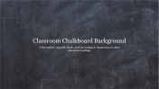 Classroom Chalkboard Background PowerPoint and Google Slides