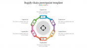 Effective Supply Chain PowerPoint Template-Six Nodes