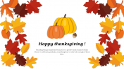 Cute Thanksgiving PowerPoint Template And Google Slides