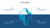 Best Iceberg Slide For PowerPoint Presentation Template
