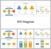 IPO Diagram PowerPoint and Google Slides Templates