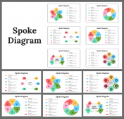 Spoke Diagram PowerPoint and Google Slides Templates