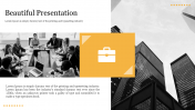 Beautiful Presentation For Business PPT Template