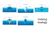 Iceberg Analogy PPT Presentation and Google Slides Themes