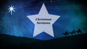 Free Christmas PowerPoint Sermons Template and Google Slides