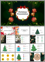 Christmas Shapes PowerPoint Templates and Google Slides