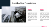 Our Predesigned Great Looking Presentation Template Design