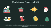 Creative Christmas Survival Kit PowerPoint Presentation