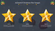 Best Animated Christmas Star Images PPT and Google Slides