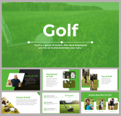 Golf PowerPoint Presentation and Google Slides Templates