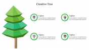 Creative Tree  Template For PowerPoint Presentation