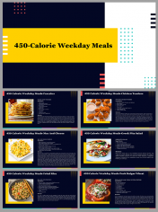 450-Calorie Weekday Meals PPT and Google Slides Themes