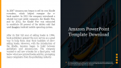Simple Amazon PowerPoint Template Download  For Slides