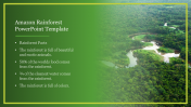 Amazon Rainforest PowerPoint Template and Google Slides
