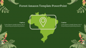 Creative And Attractive Forest Amazon Template PowerPoint
