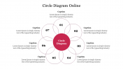Circle Diagram Online PowerPoint Presentation Template
