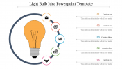Light Bulb Idea PowerPoint Template & Google Slides