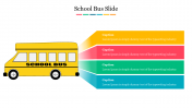 Awesome School Bus Slide For PPT Presentation