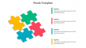 Colorful Puzzle Template PowerPoint Presentation