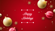 Happy Holiday PowerPoint Templates & Google Slides